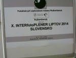 Promocja mikroprojektów  w trakcie X .INTERfotoPLENERU LIPTOV 2014 w dniu 25.04.2014 r. w Rużomberku
